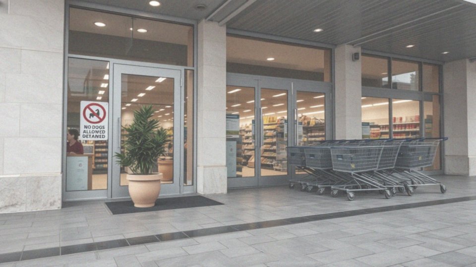 Jakie są konsekwencje złamania zasad dotyczących psa w sklepie?