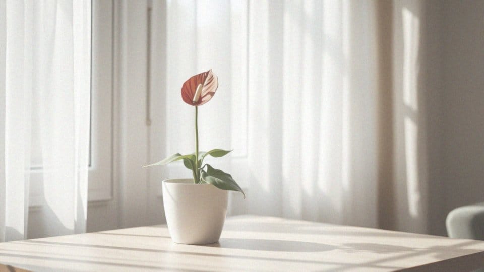 Elegancki kwiat doniczkowy – idealny wybór do Twojego wnętrza