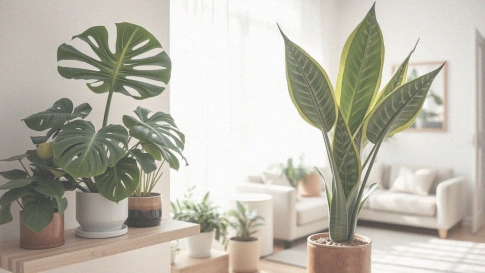 Kwiaty doniczkowe w salonie – inspiracje i modne aranżacje